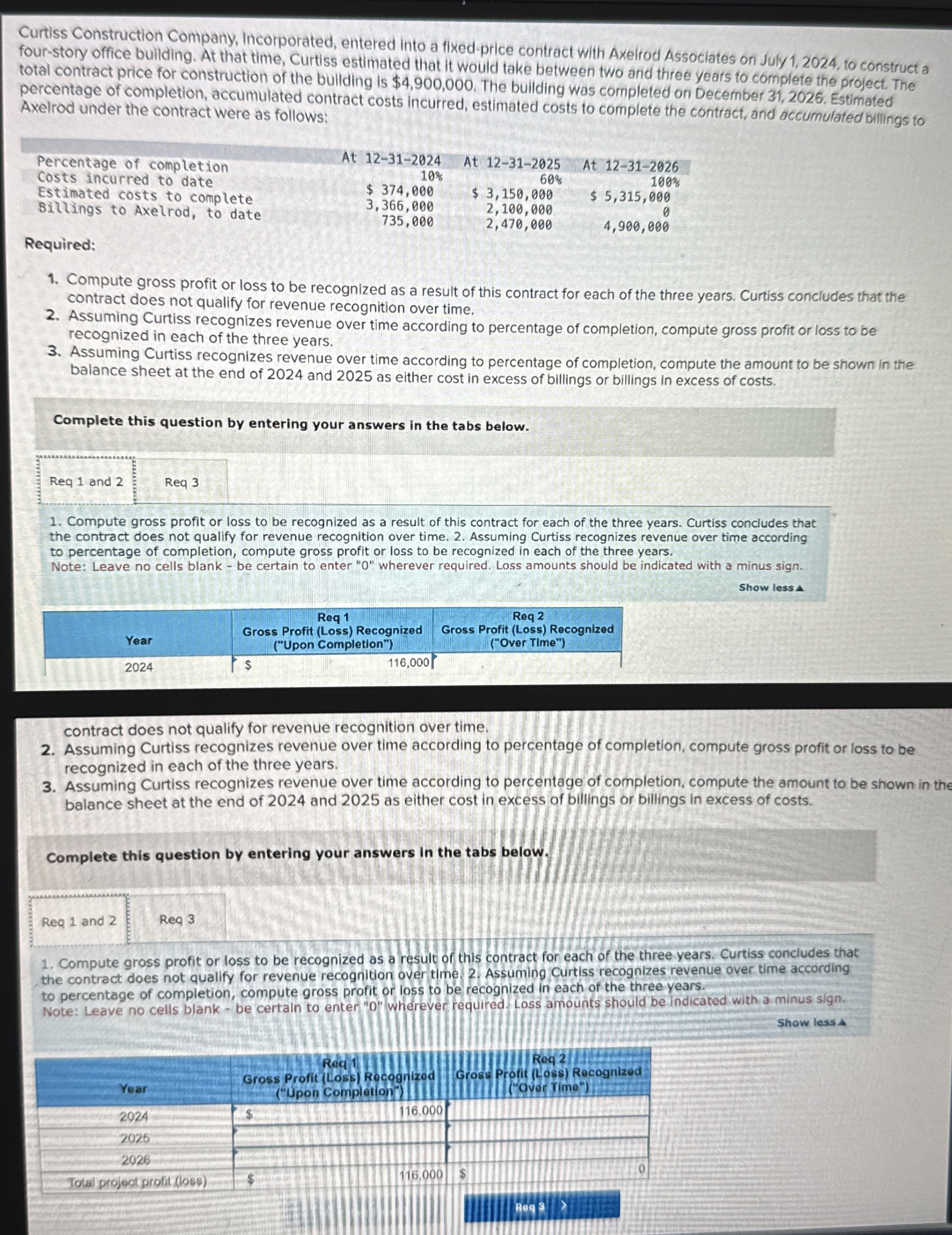 All information is given please solve required 1