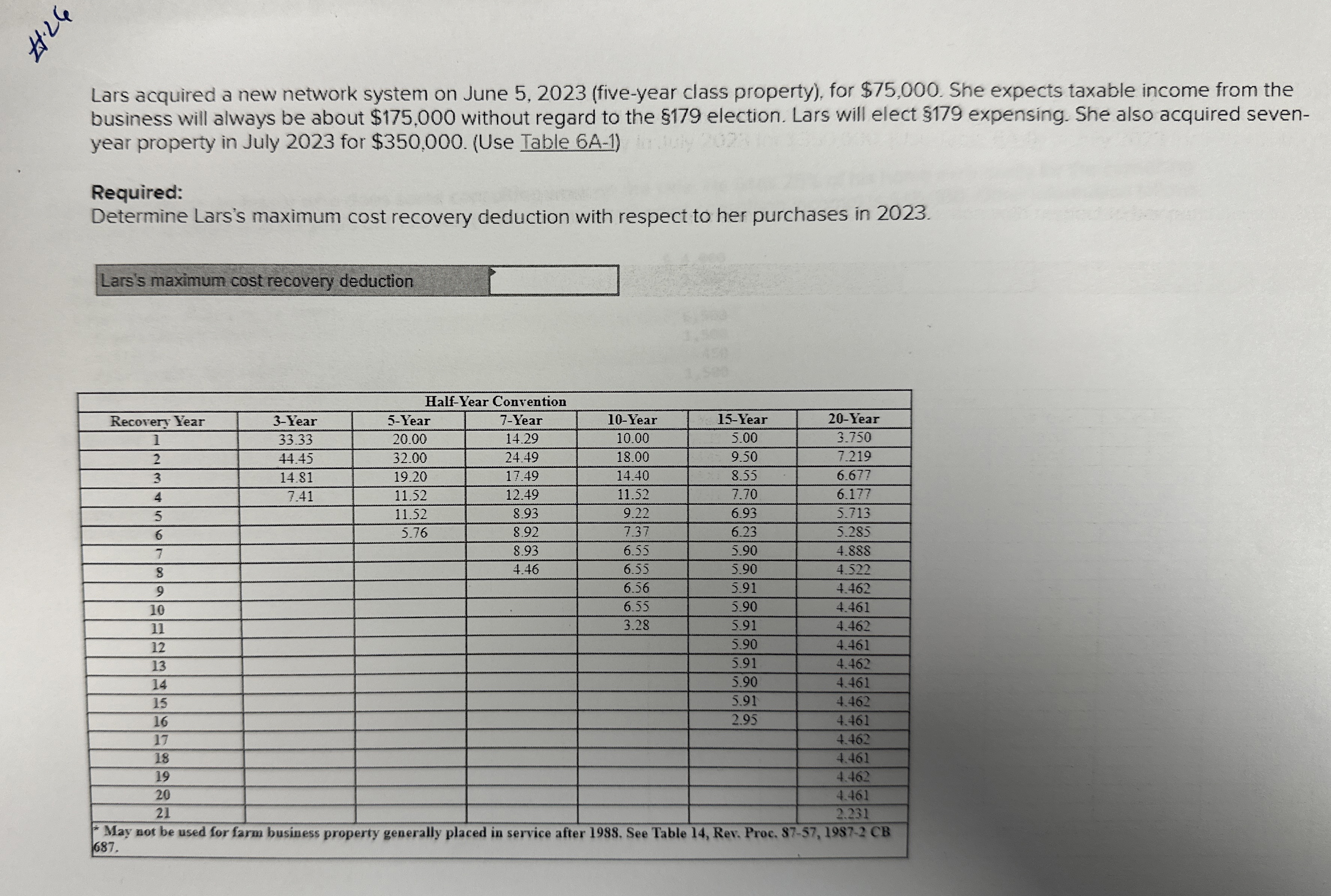 Lars acquired a new network system on June 5 , 2