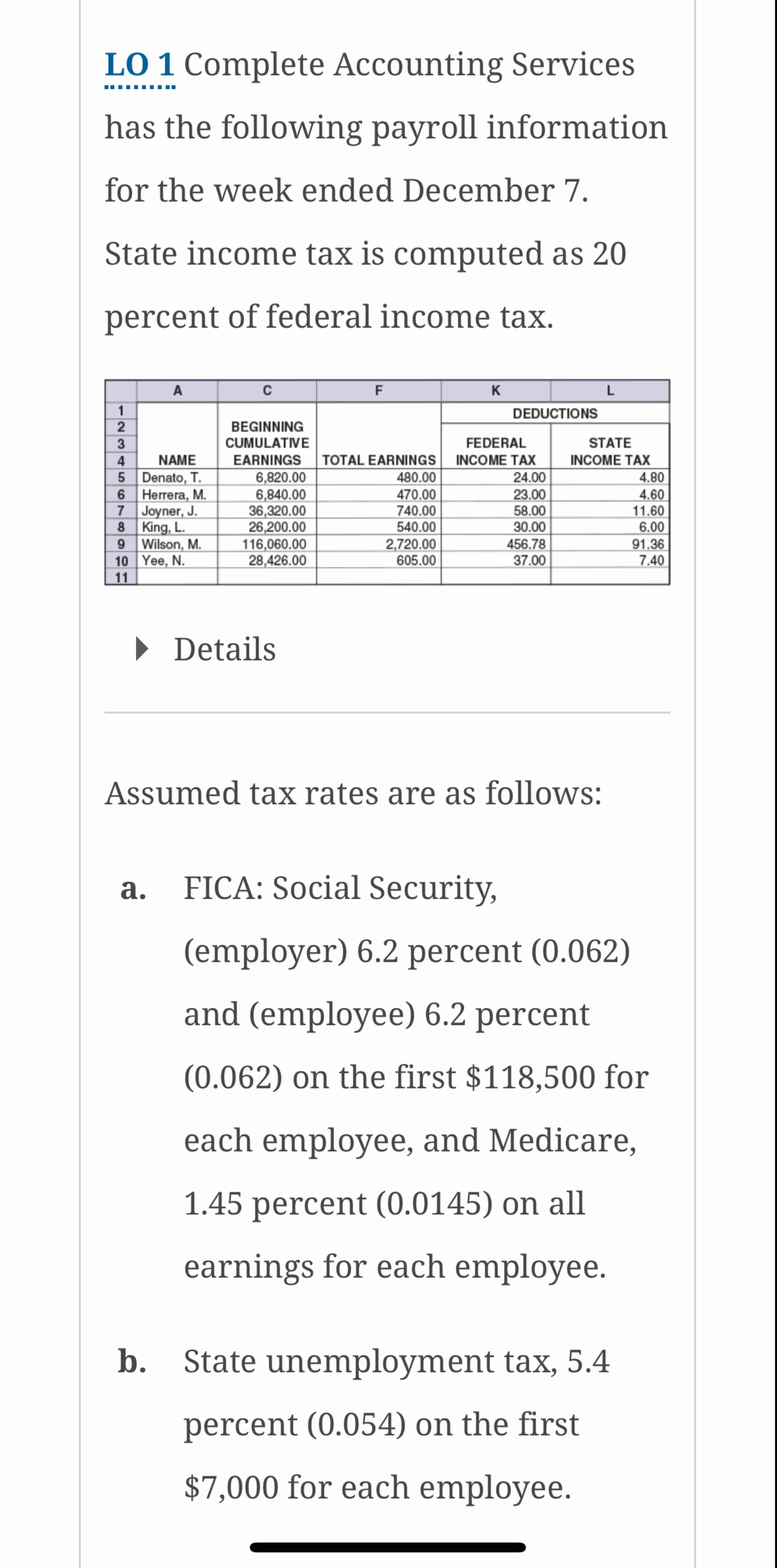 L 0 1 . . . . . . . Complete Accounting Services