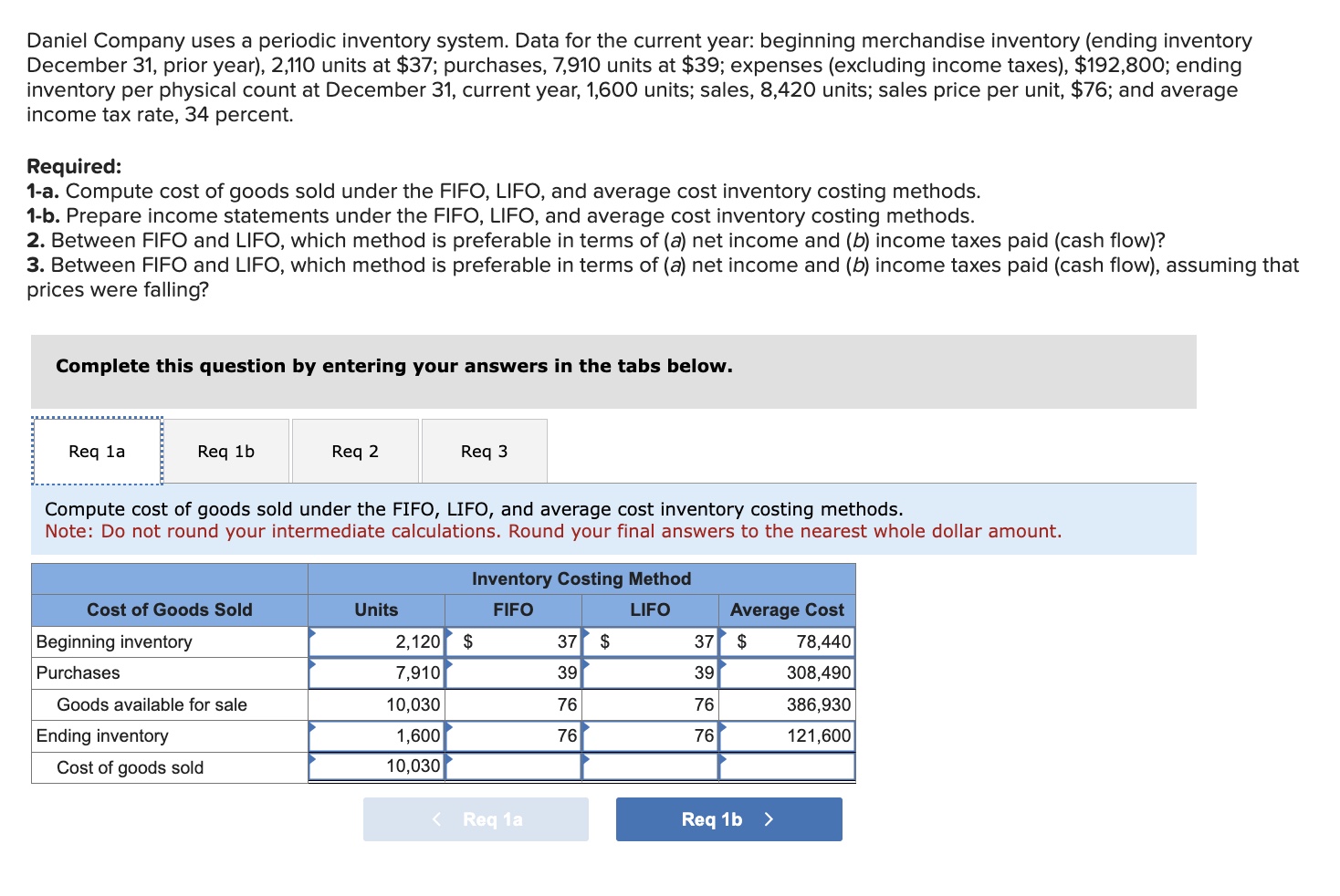 Daniel Company uses a periodic inventory system.
