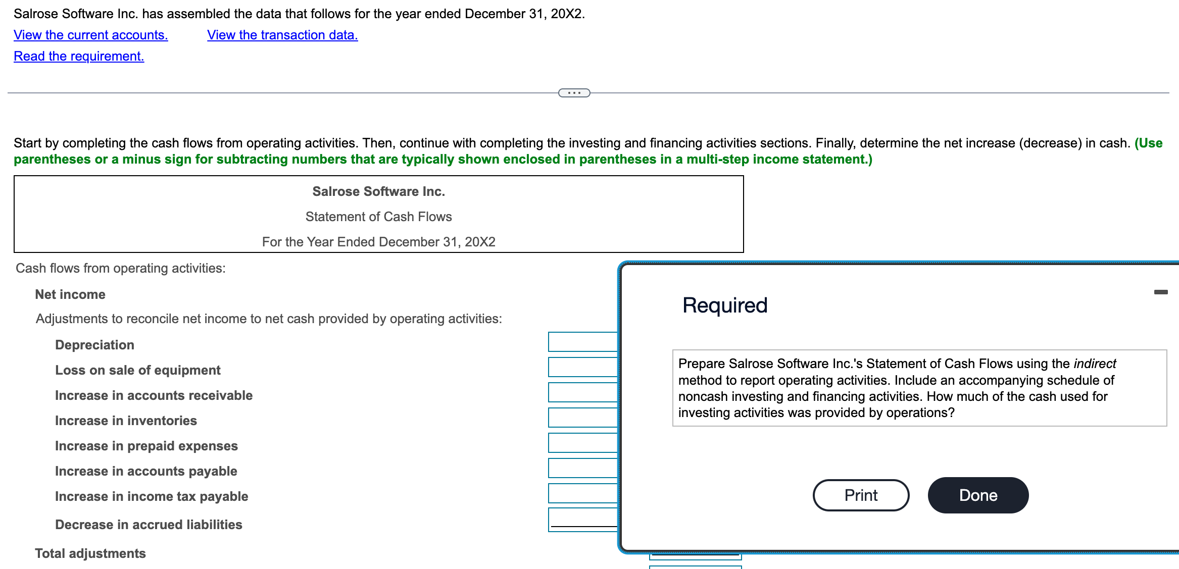 Please solve this for me ! ! ! The data is all on