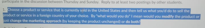 participate in the discussion between Thursday