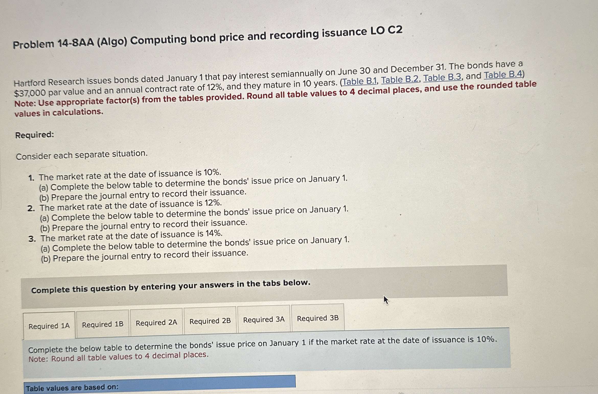 Problem 1 4 - 8 AA ( Algo ) Computing bond price