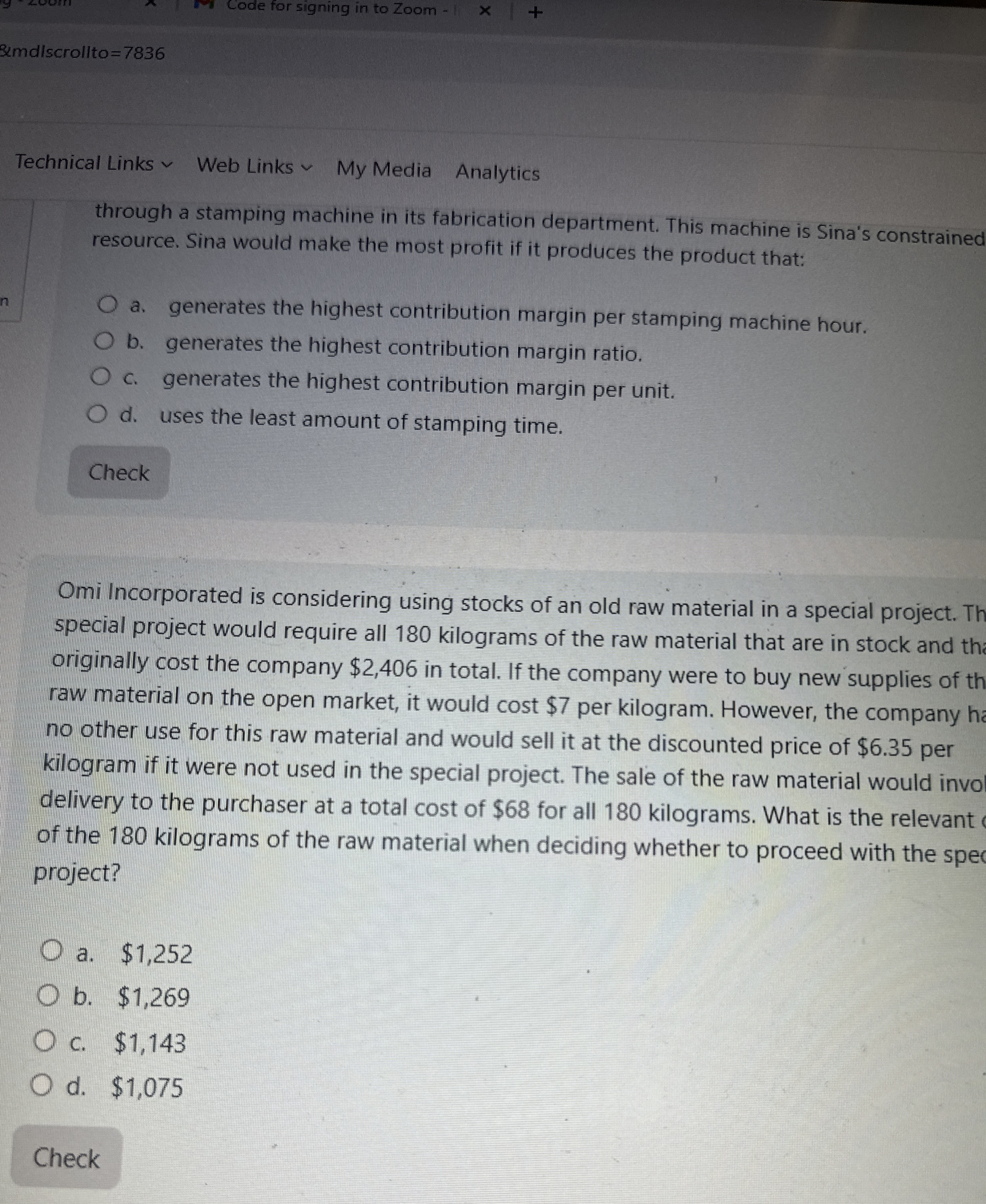 through a stamping machine in its fabrication