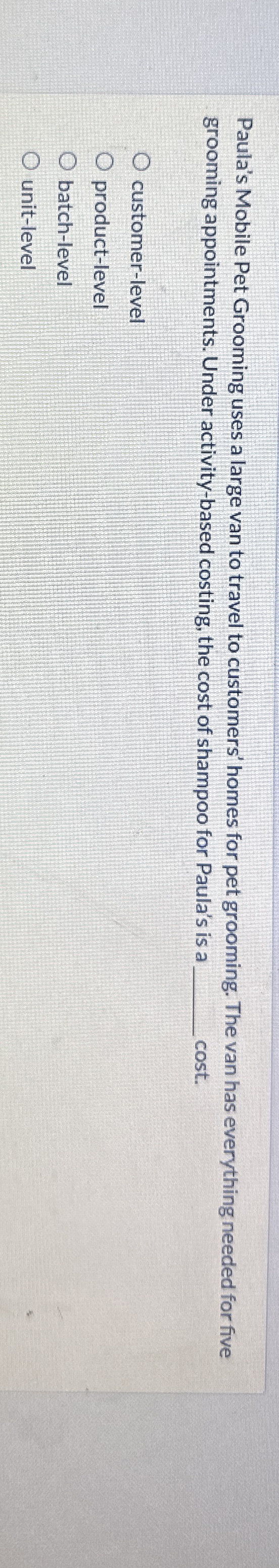 Paula's Mobile Pet Grooming uses a large van to