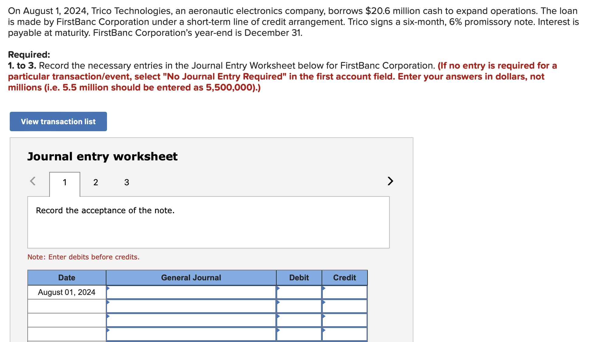 Journal entry worksheet 1 Record the adjusting