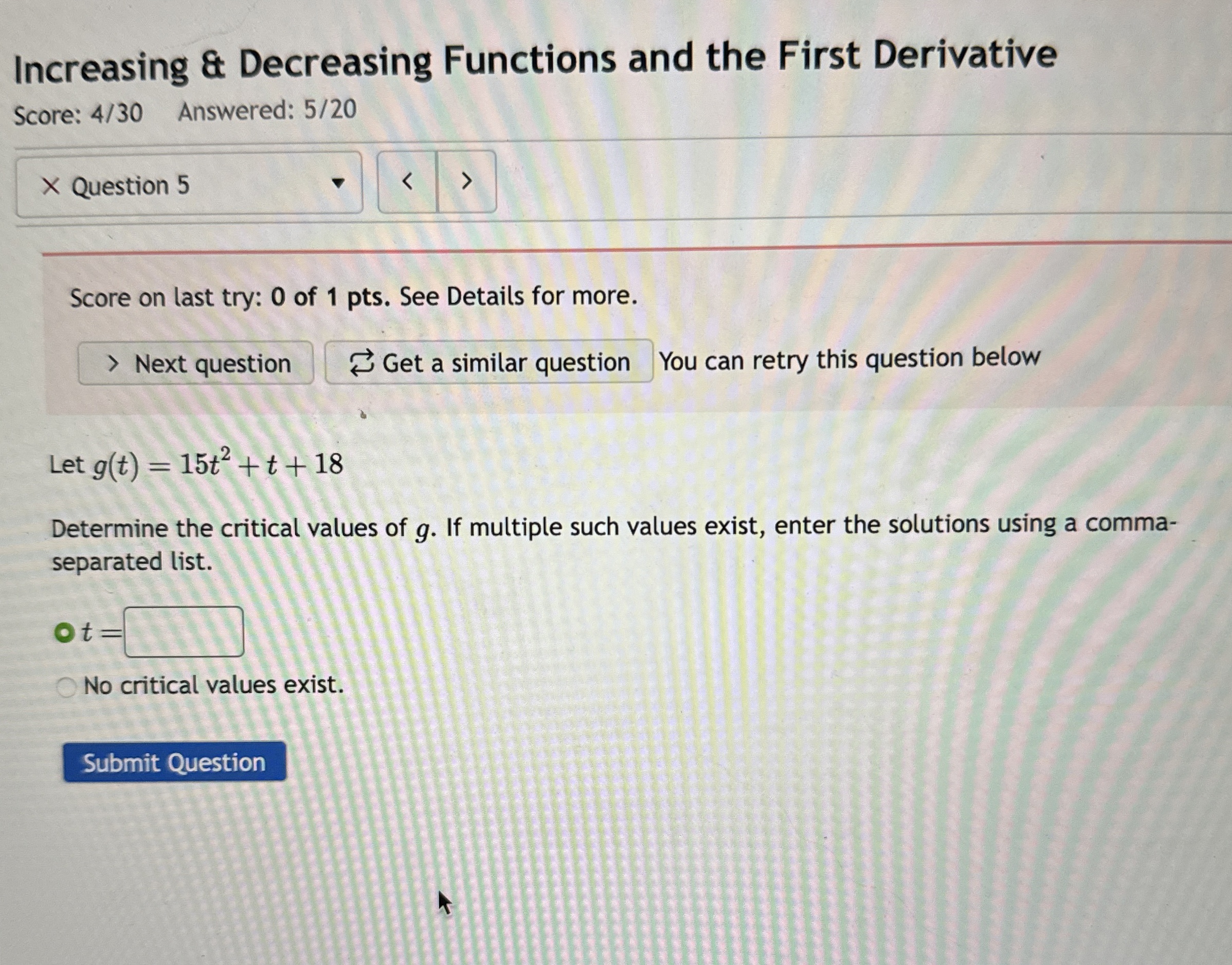Using the financial statements and additional