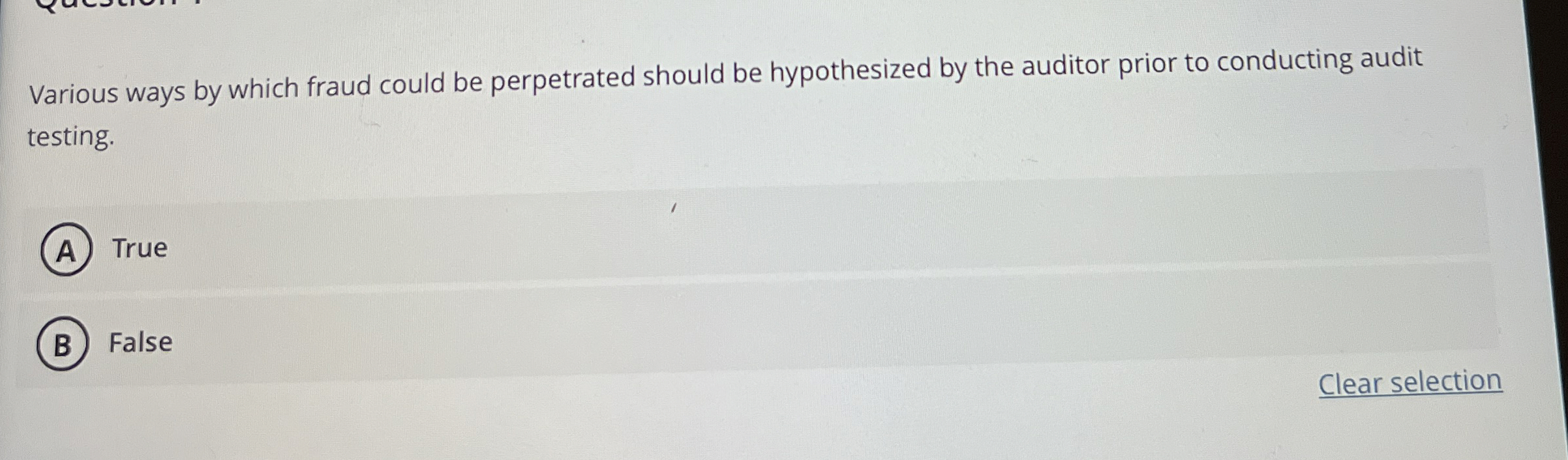 Various ways by which fraud could be perpetrated