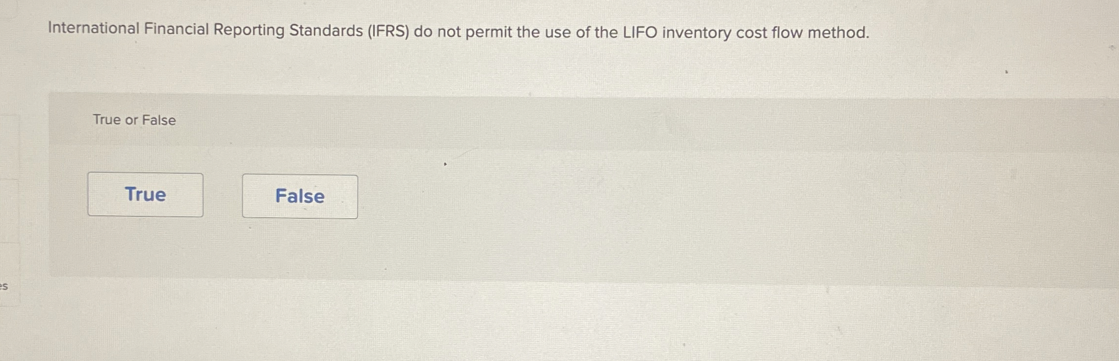 International Financial Reporting Standards (