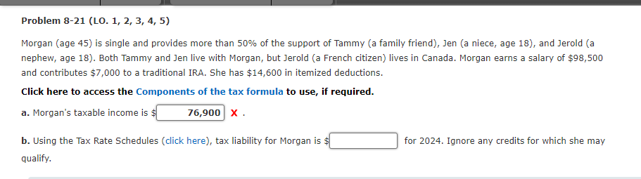Morgan ( age 4 5 ) is single and provides more