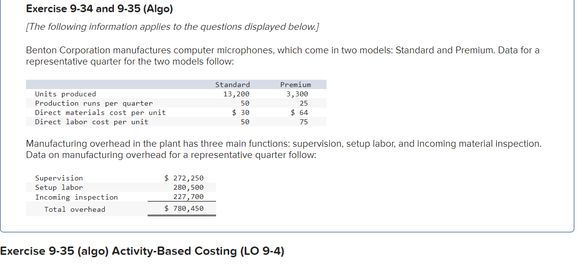 Exercise 9 - 3 4 and 9 - 3 5 ( Algo ) [ The