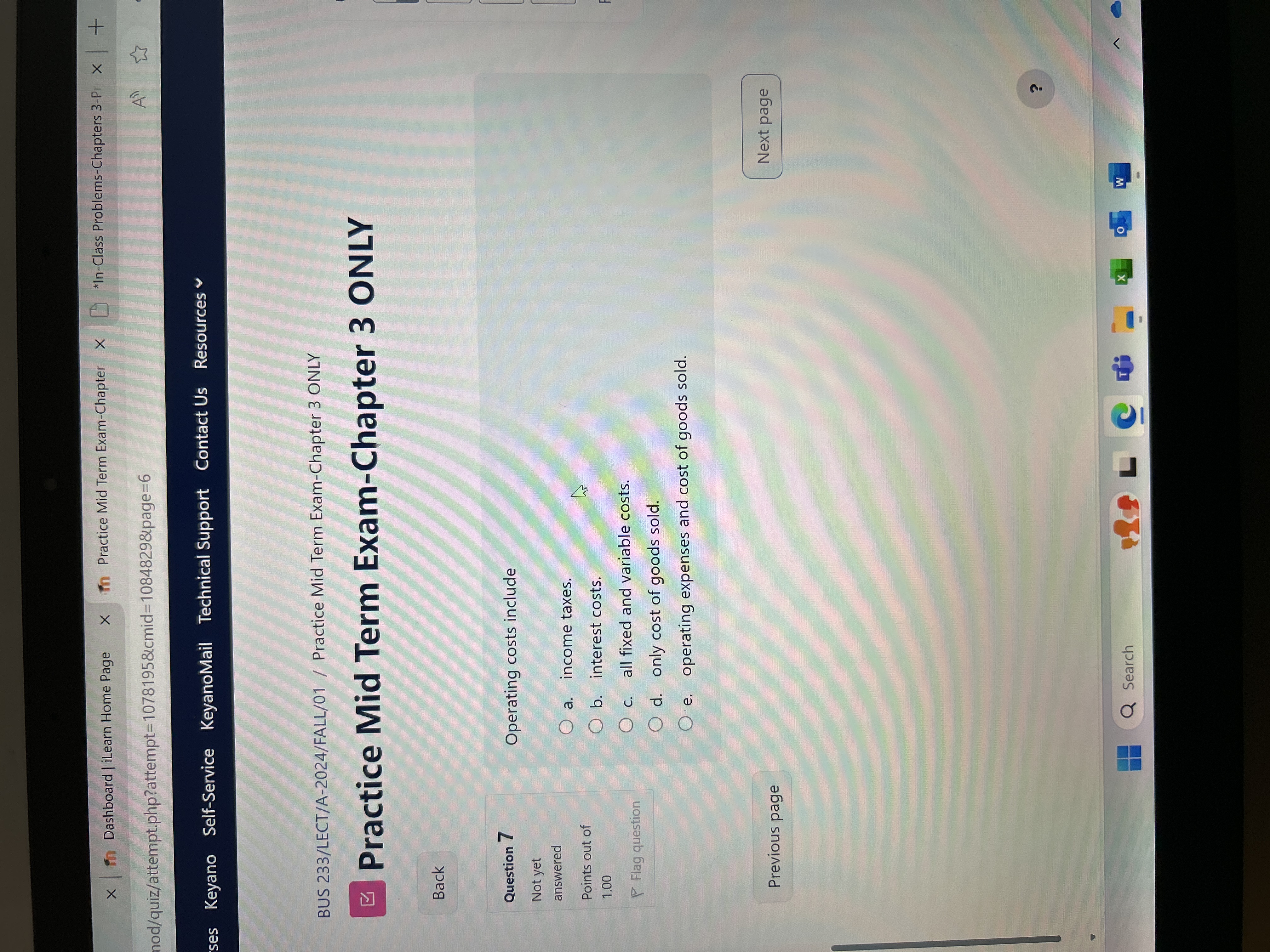 Question 7 Not yet answered Points out of 1 . 0 0