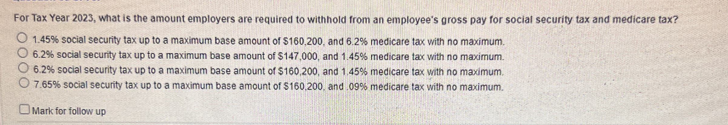 For Tax Year 2 0 2 3 , what is the amount
