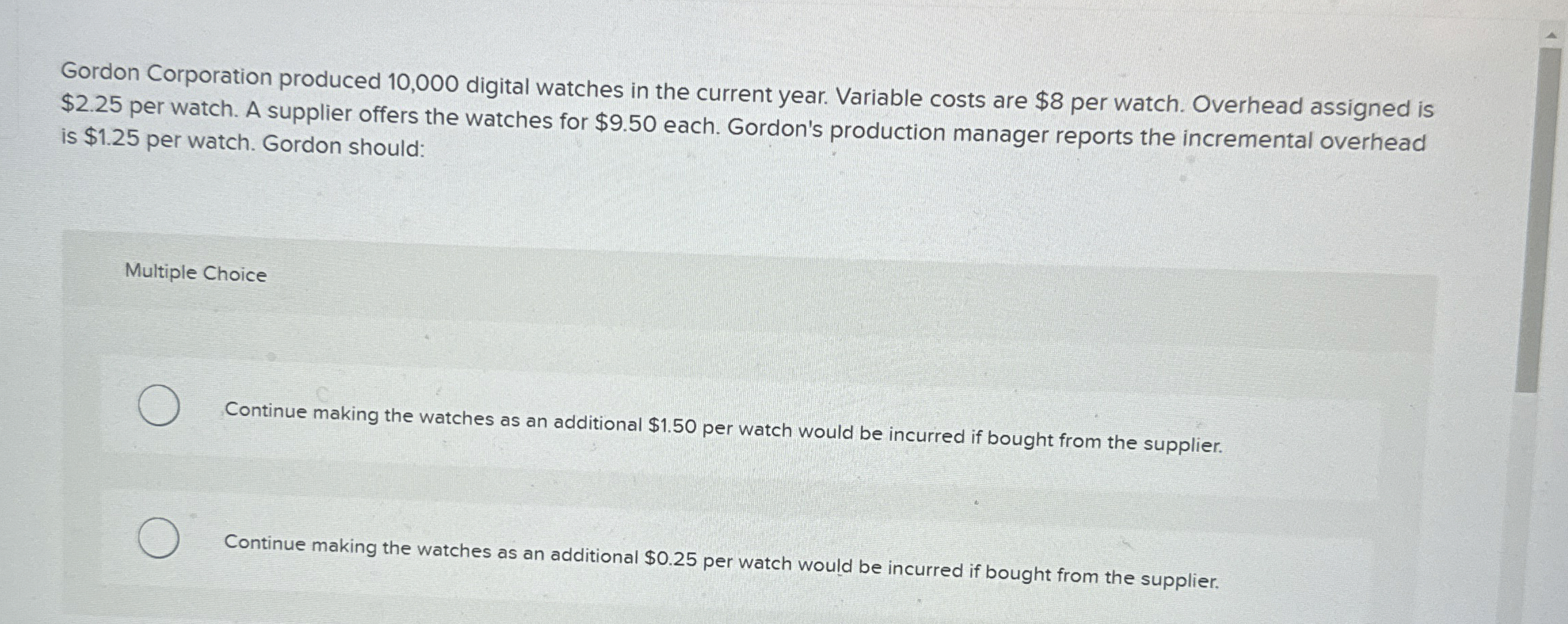 Gordon Corporation produced 1 0 , 0 0 0 digital