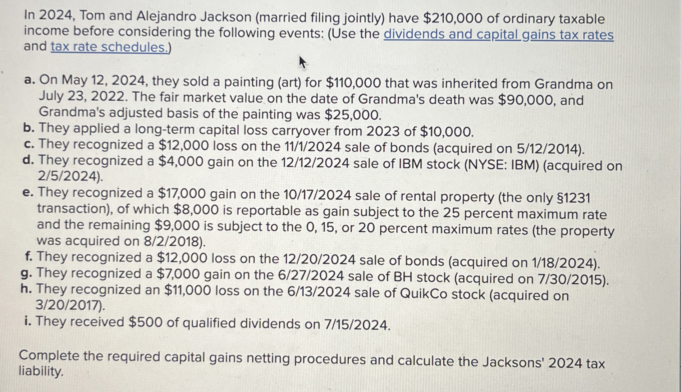 I n 2 0 2 4 , Tom and Alejandro Jackson ( m a r r