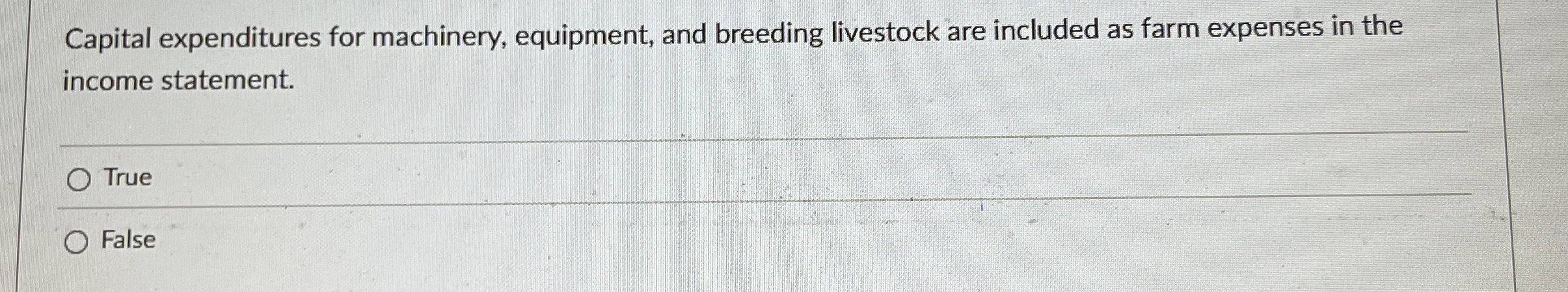 Capital expenditures for machinery, equipment,