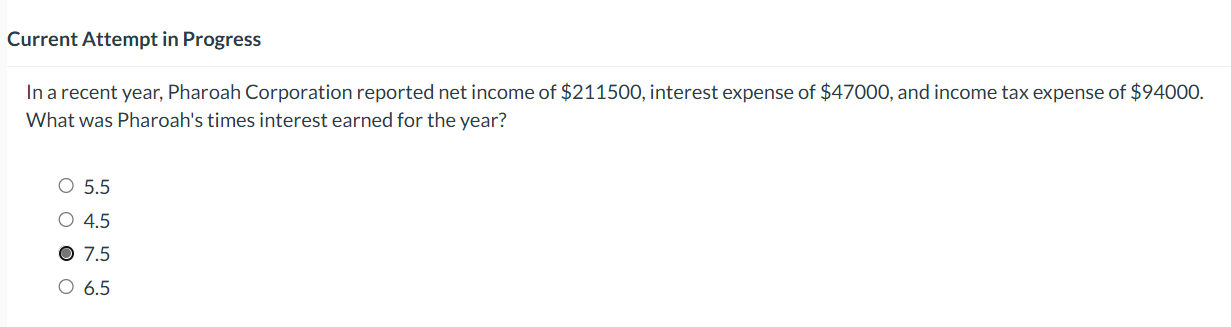 Current Attempt in Progress In a recent year,