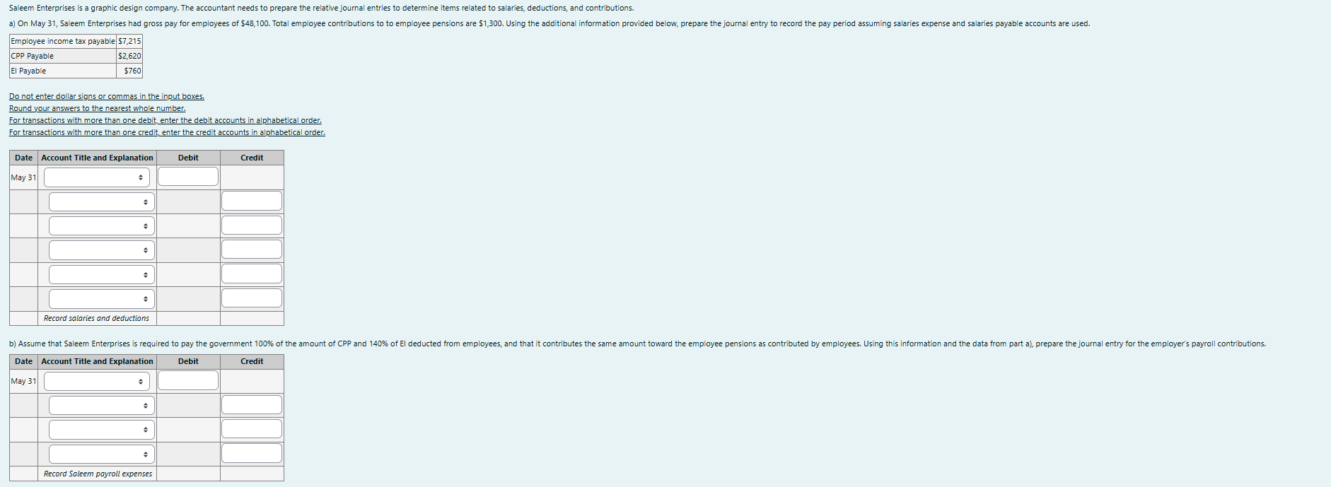 Saleem Enterprises is a graphic design company.