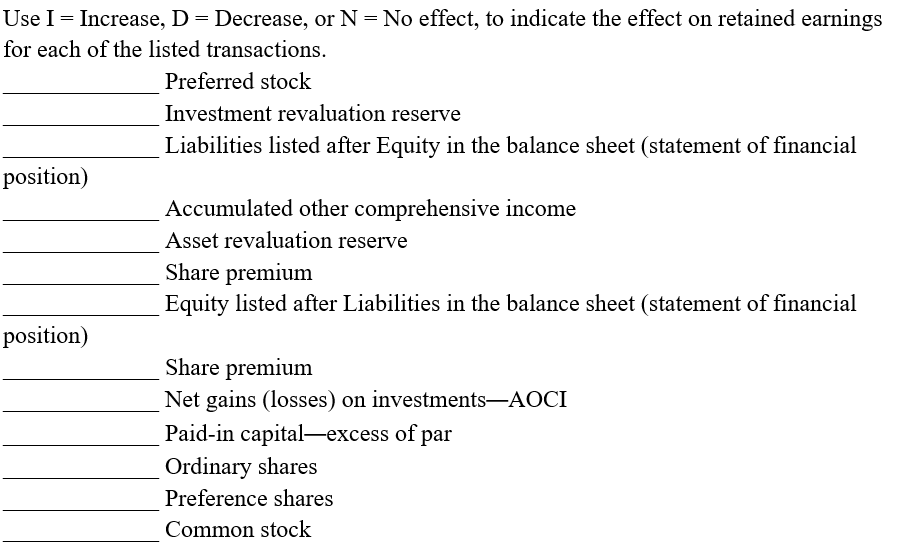 Use \ ( \ mathrm { I } = \ ) Increase, \ ( \