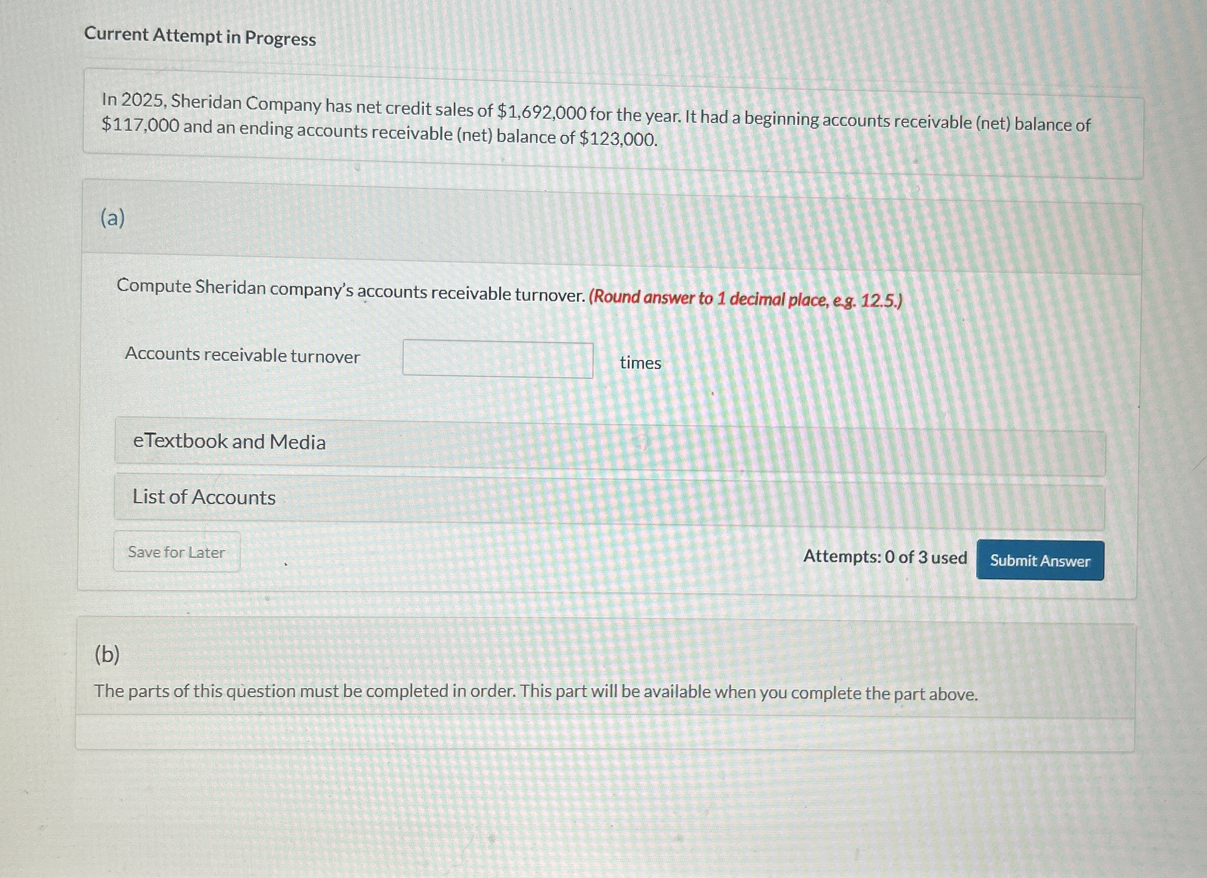 Current Attempt in Progress In 2 0 2 5 , Sheridan