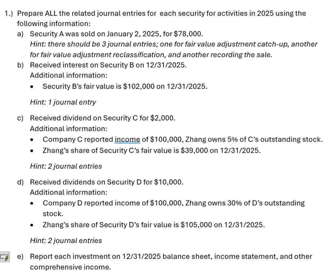 1 . $ 1 0 2 , 0 0 0 o n 1 2 3 1 ? 2 0 2 5 . Hint:
