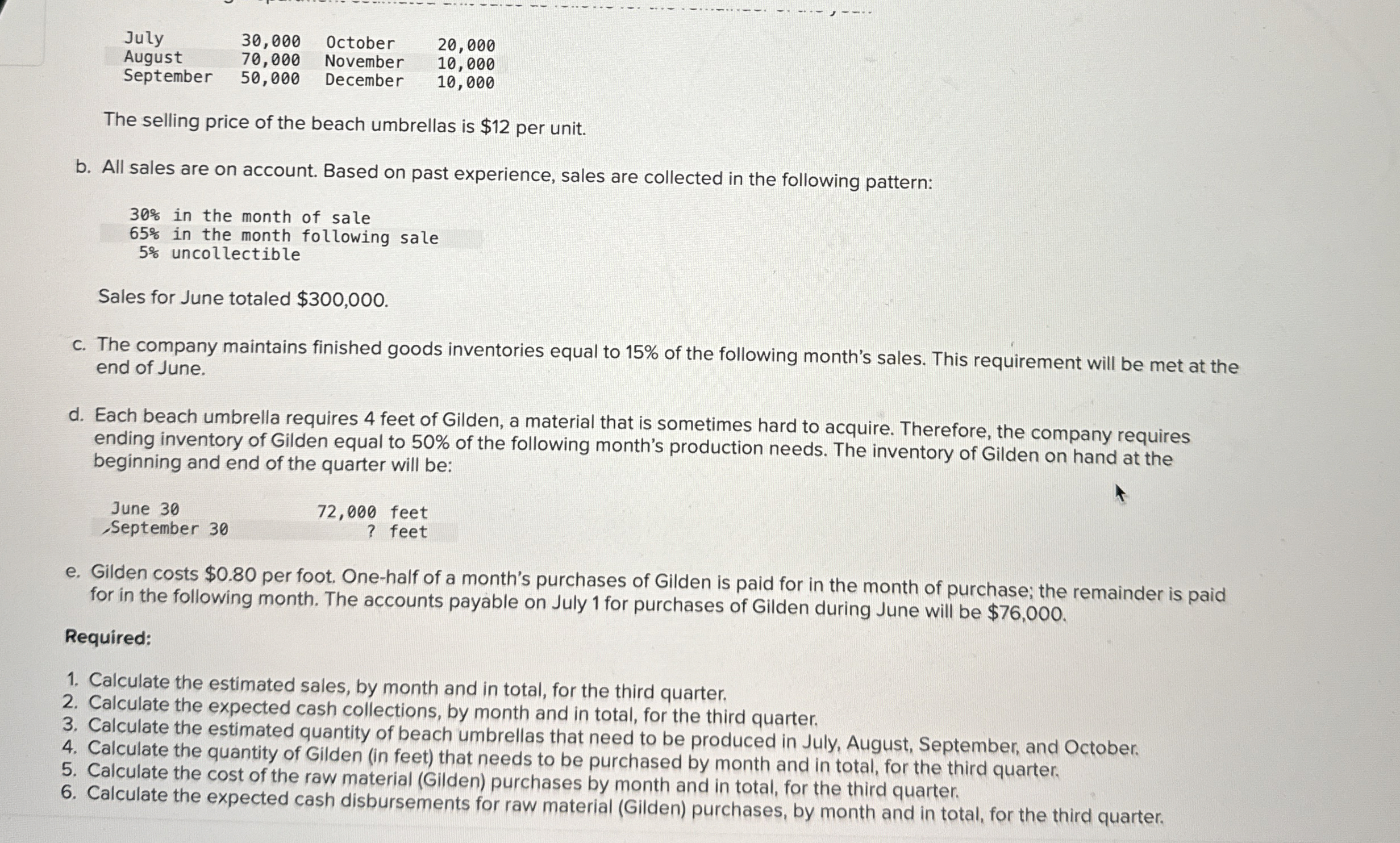 \ table [ [ July , 3 0 , 0 0 0 , October, 2 0 , 0