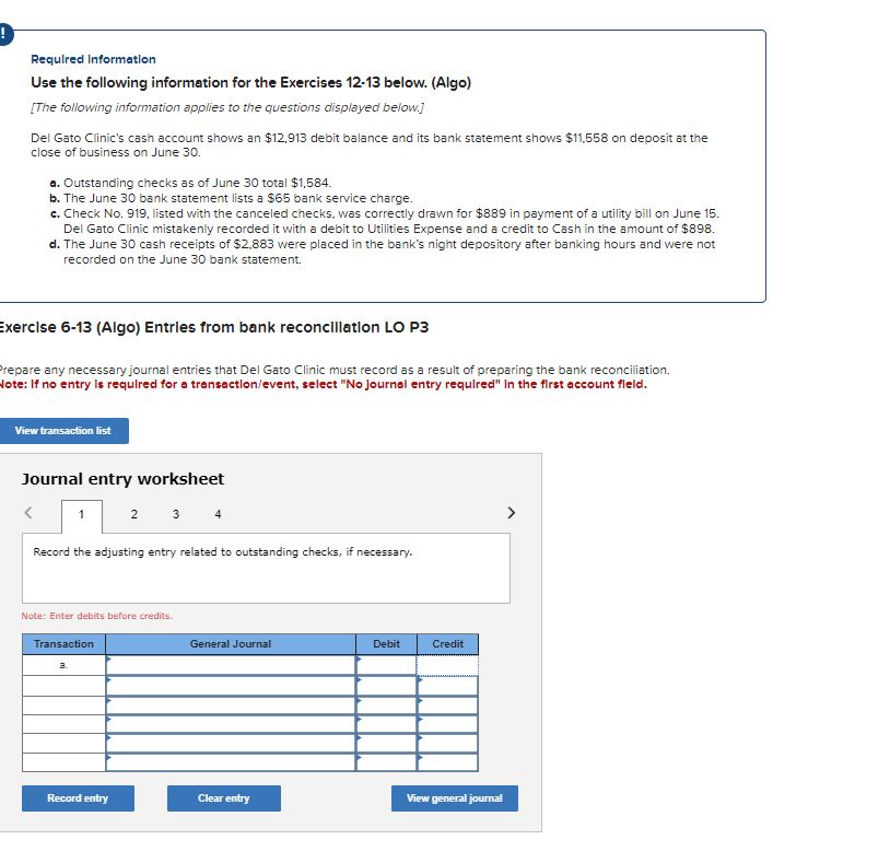 Requlred Informatlon Use the following