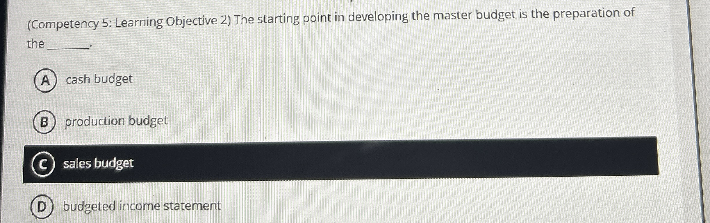 ( Competency 5 : Learning Objective 2 ) The