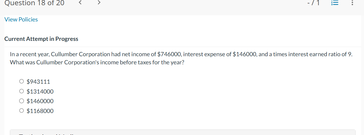 Current Attempt i n Progress I n a recent year,