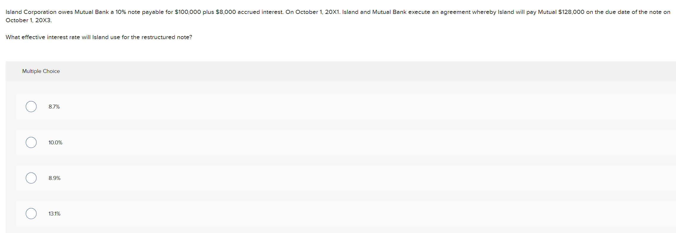 October 1 , 2 0 X 3 . What effective interest