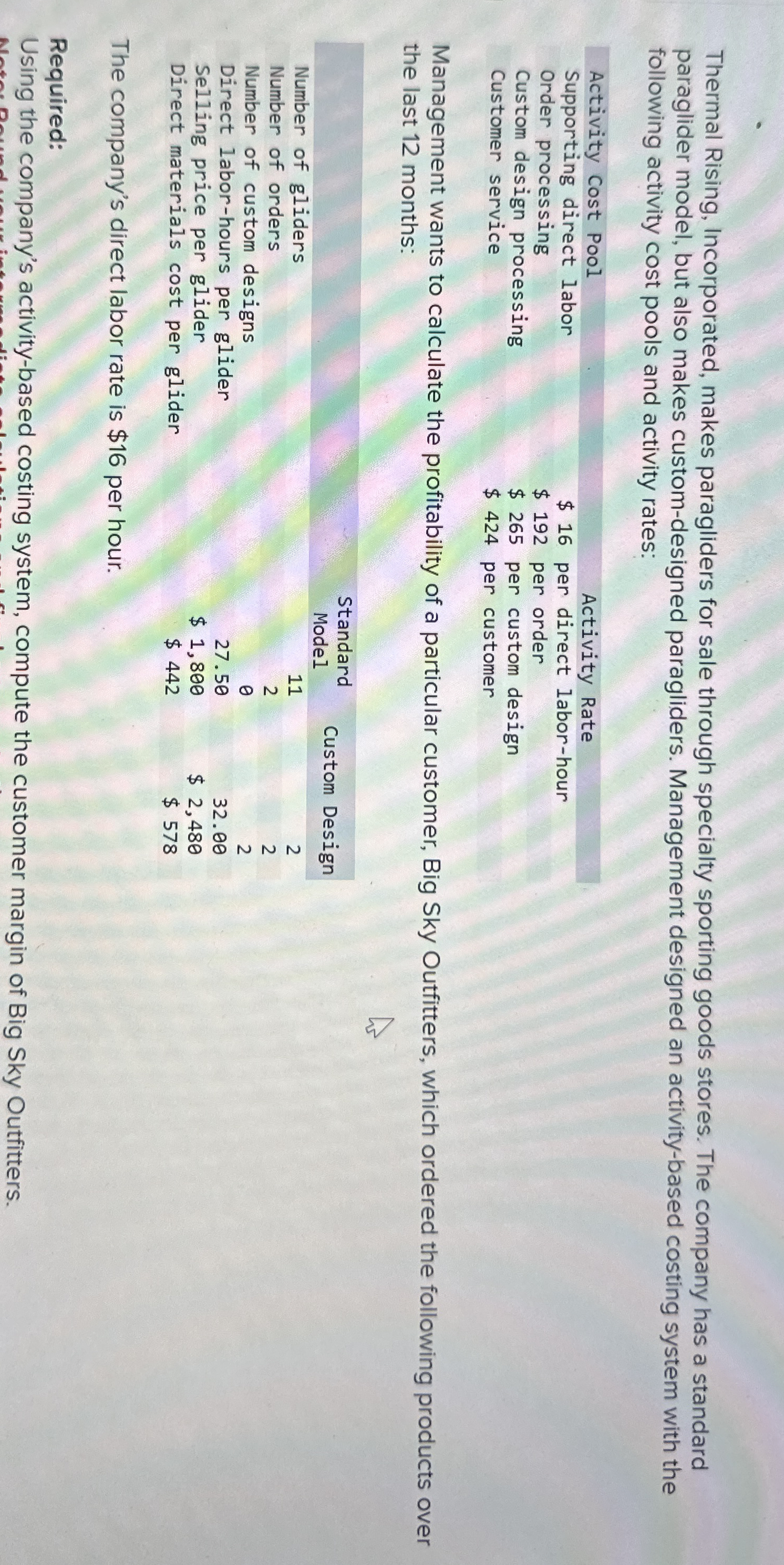 Thermal Rising, Incorporated, makes paragliders