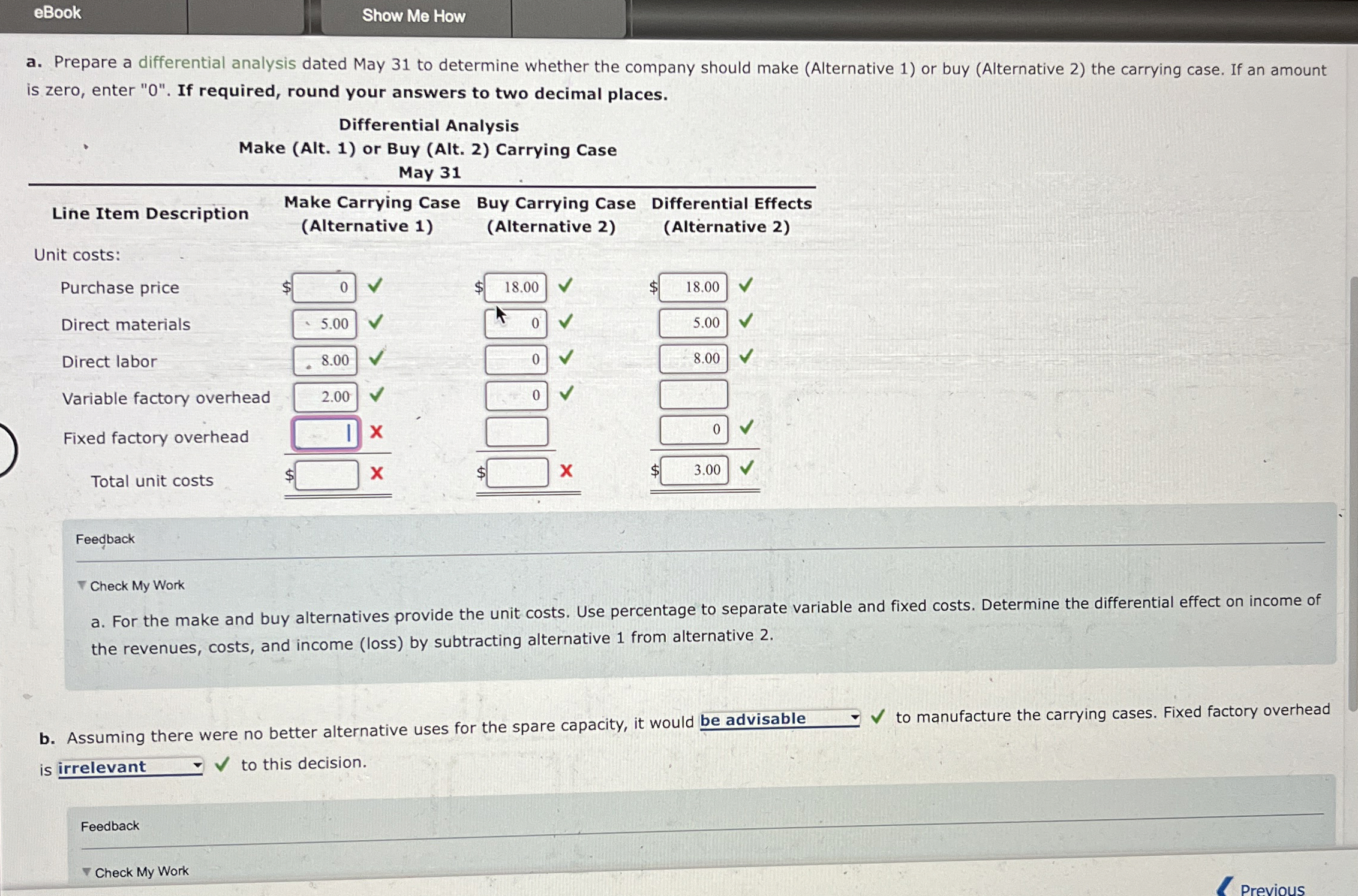 eBook Show Me How a . Prepare a differential