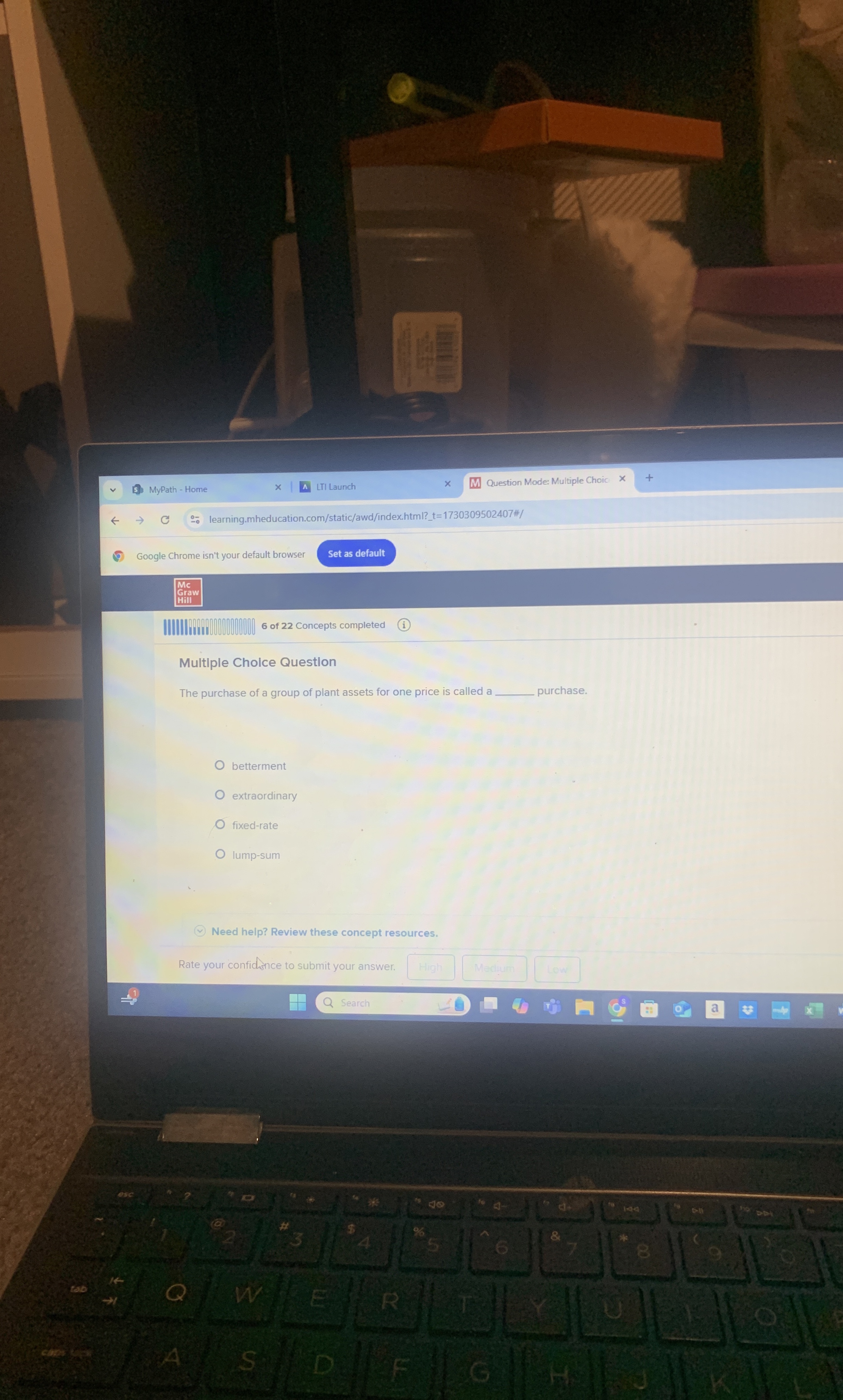( 5 ) MyPath - Home LTI Launch Question Mode:
