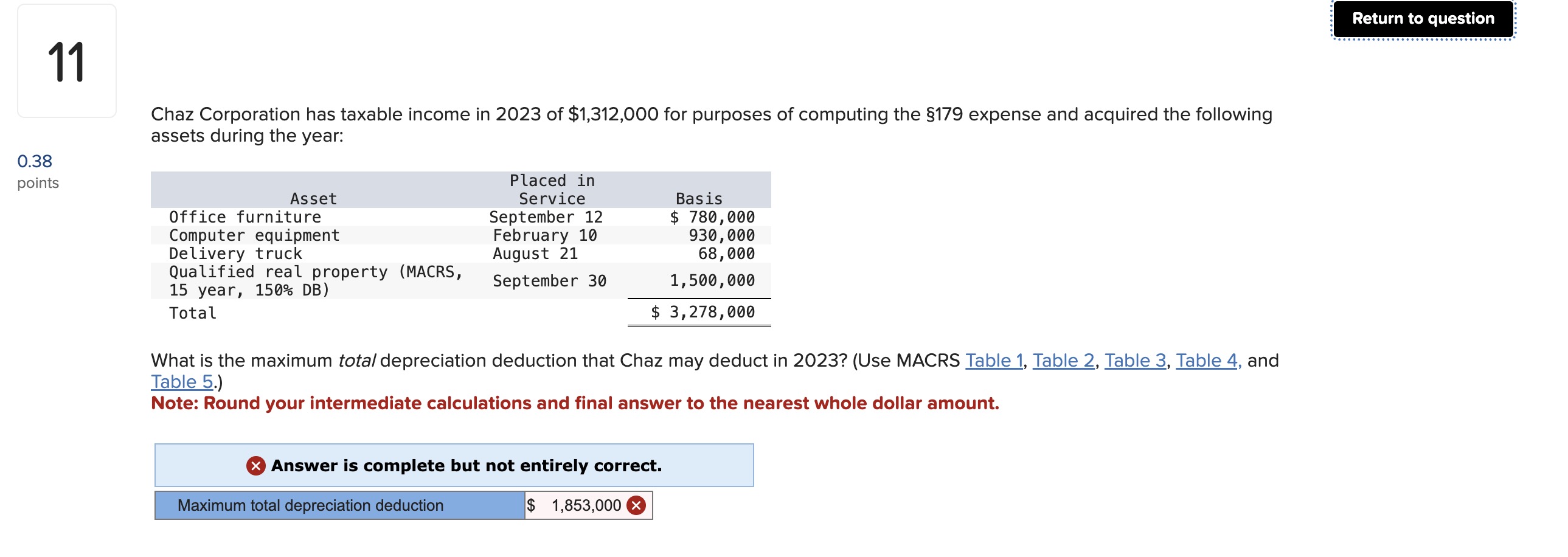 Required information [ The following information
