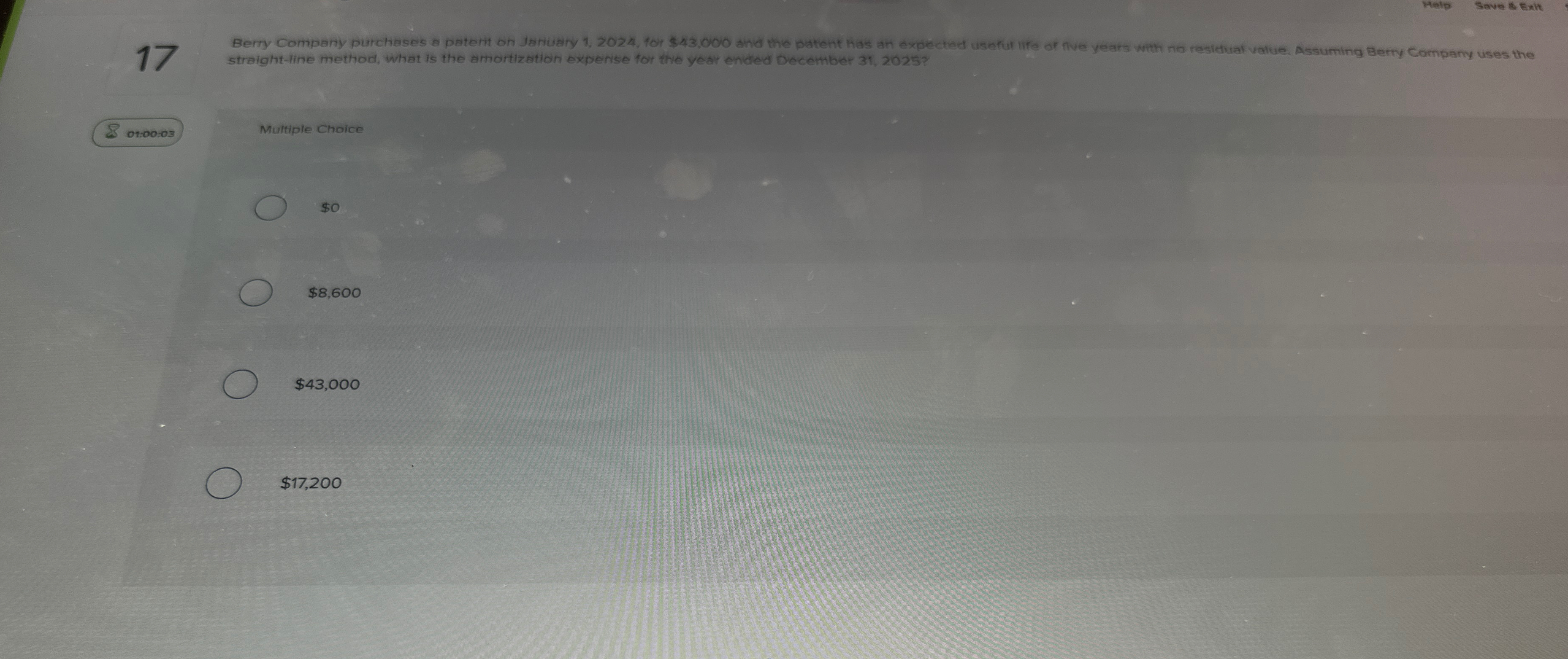 straight - line method, what is the amortization