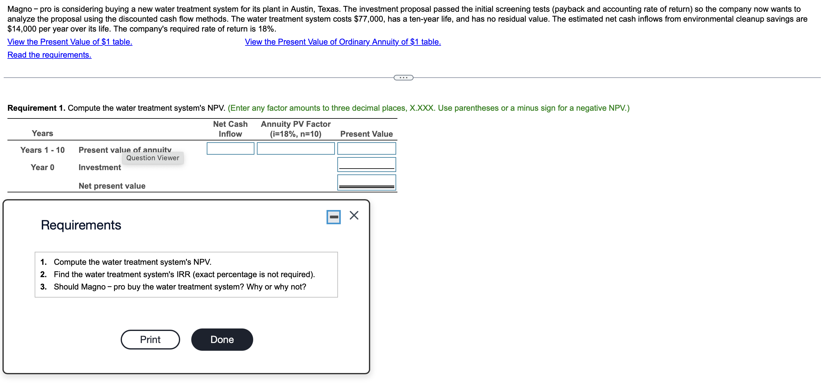 \ ( \ $ 1 4 , 0 0 0 \ ) per year over its life.