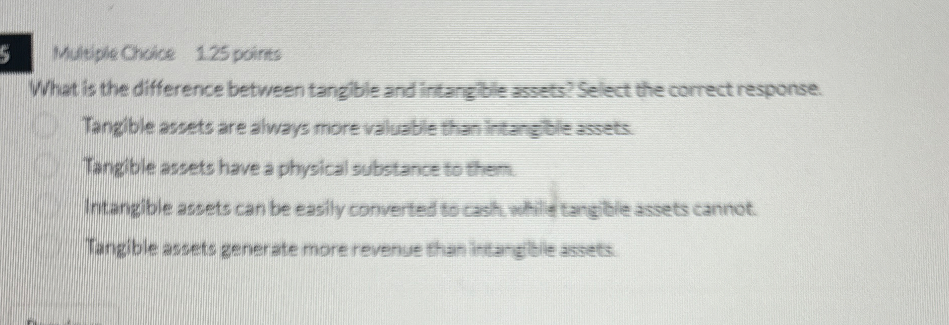 5 Multiphe Chaics 1 . 2 5 points What is the