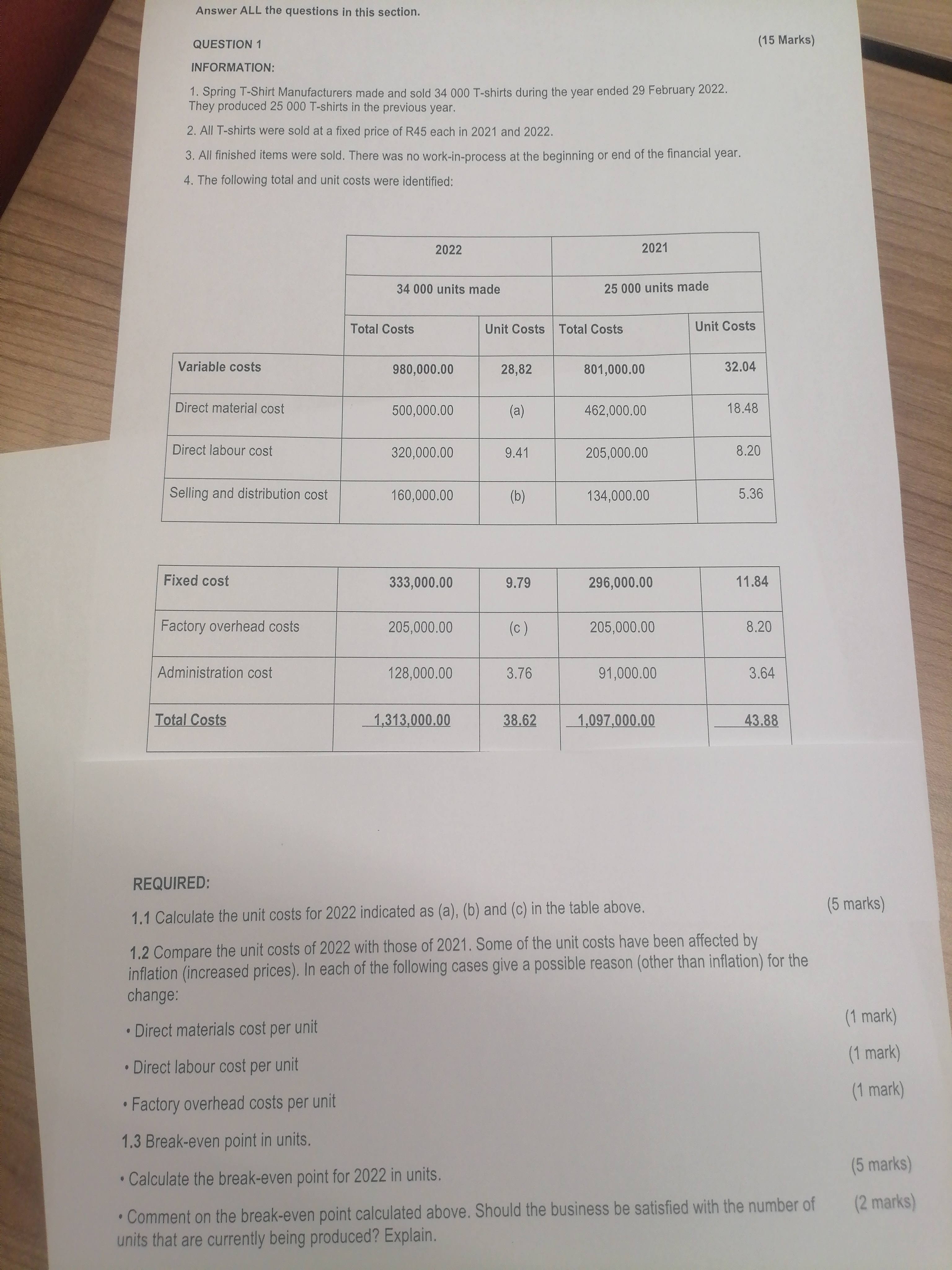 Answer ALL the questions i n this section.