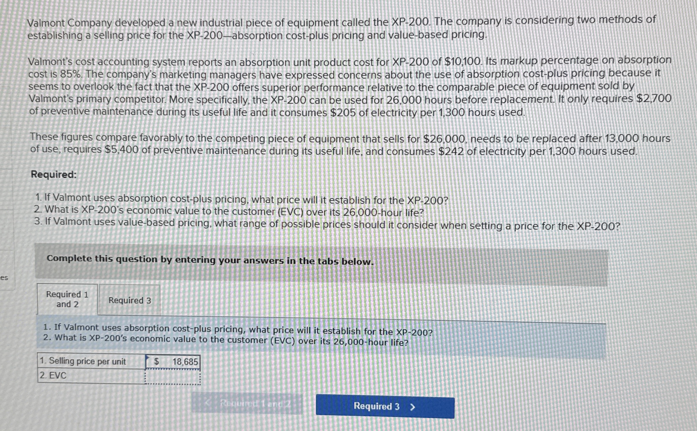 Valmont Company developed a new industrial piece