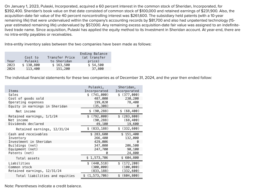 On January 1 , 2 0 2 3 , Pulaski, Incorporated,