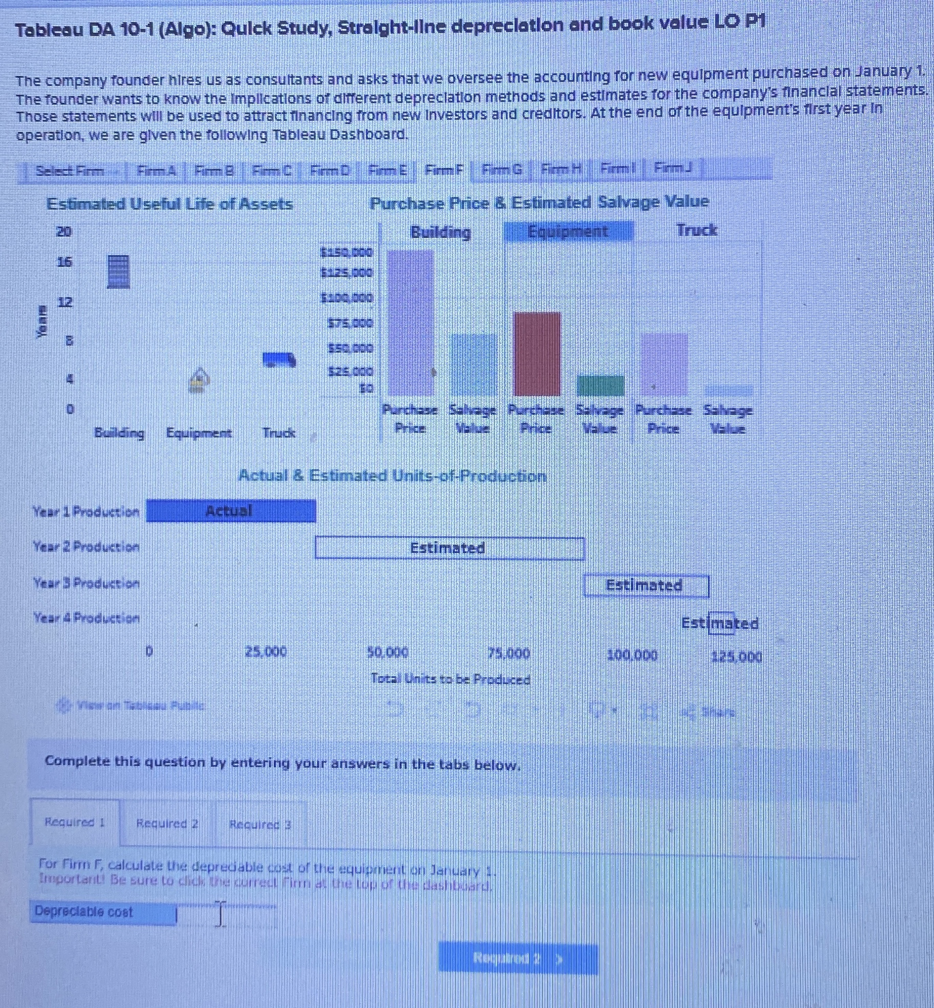 Tableau DA 1 0 - 1 ( Algo ) : Qulck Study,