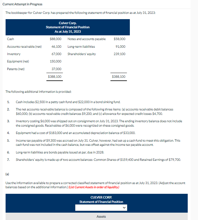 Current Attempt in Progress The bookkeeper for