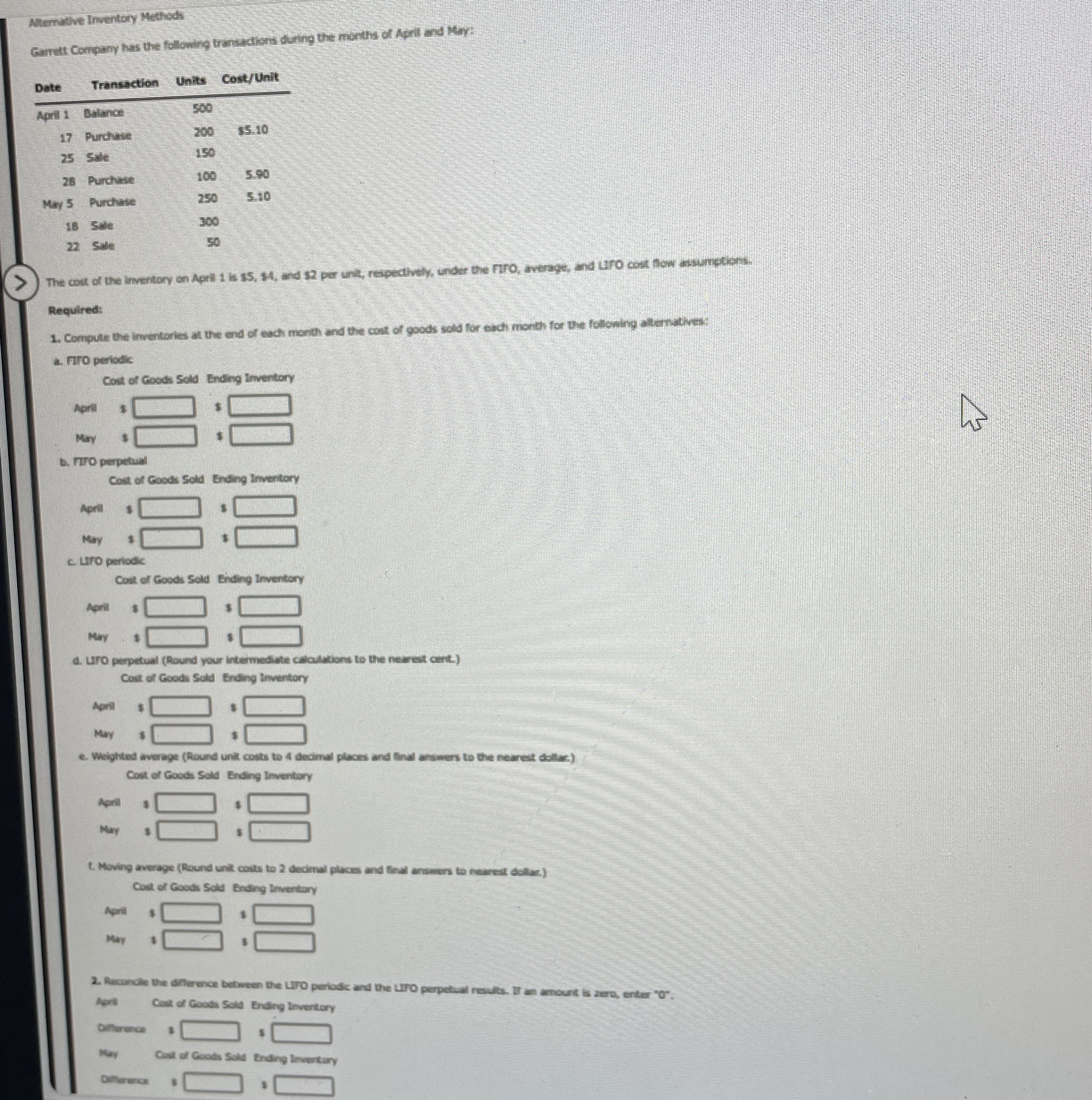 Atemitue Ineitary Metiok \ table [ [ Date ,