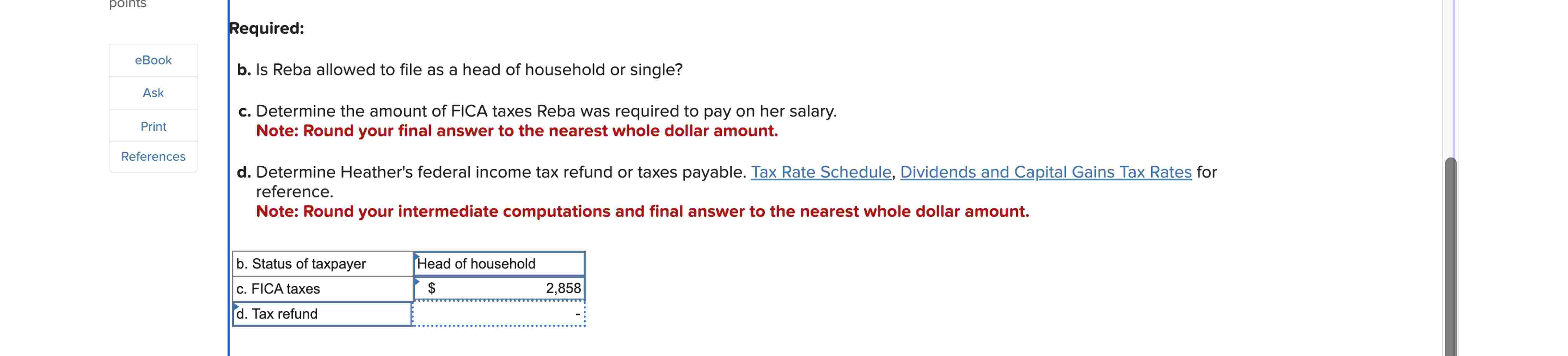 Required information [ The following information