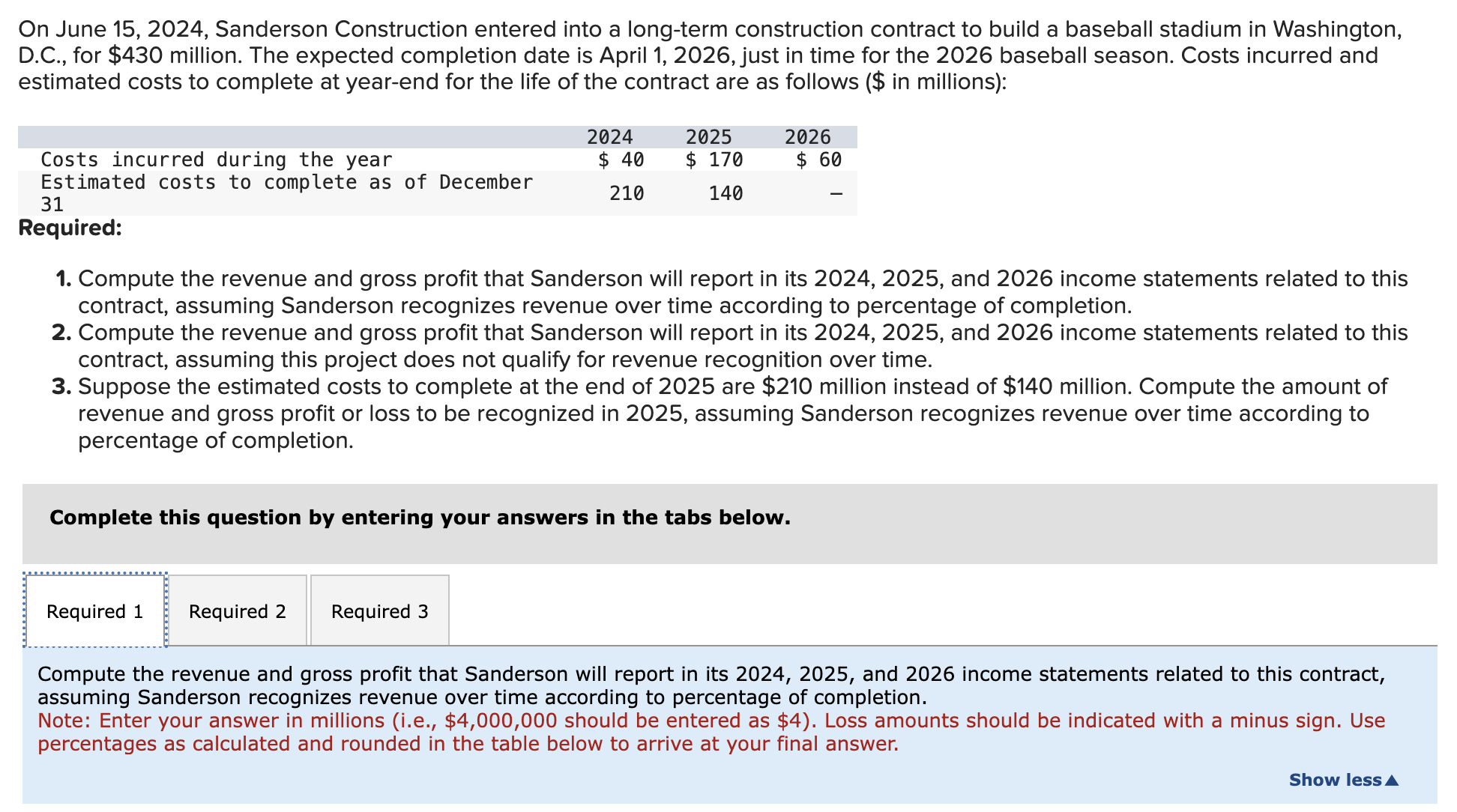 On June 1 5 , 2 0 2 4 , Sanderson Construction