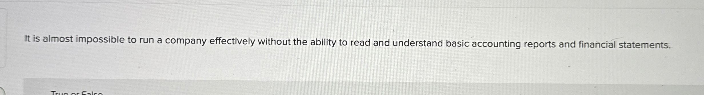 It is almost impossible to run a company