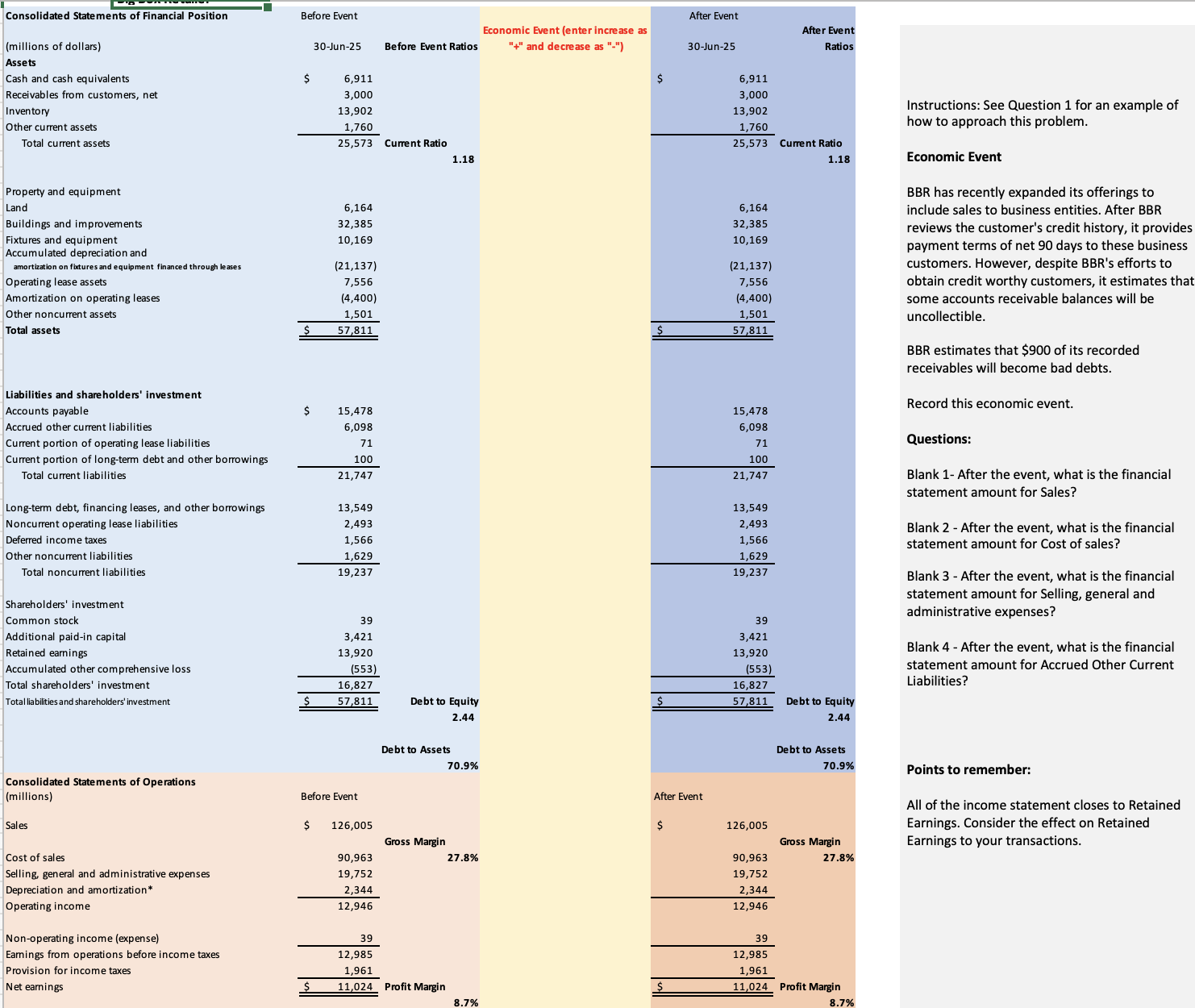 Help with side questions