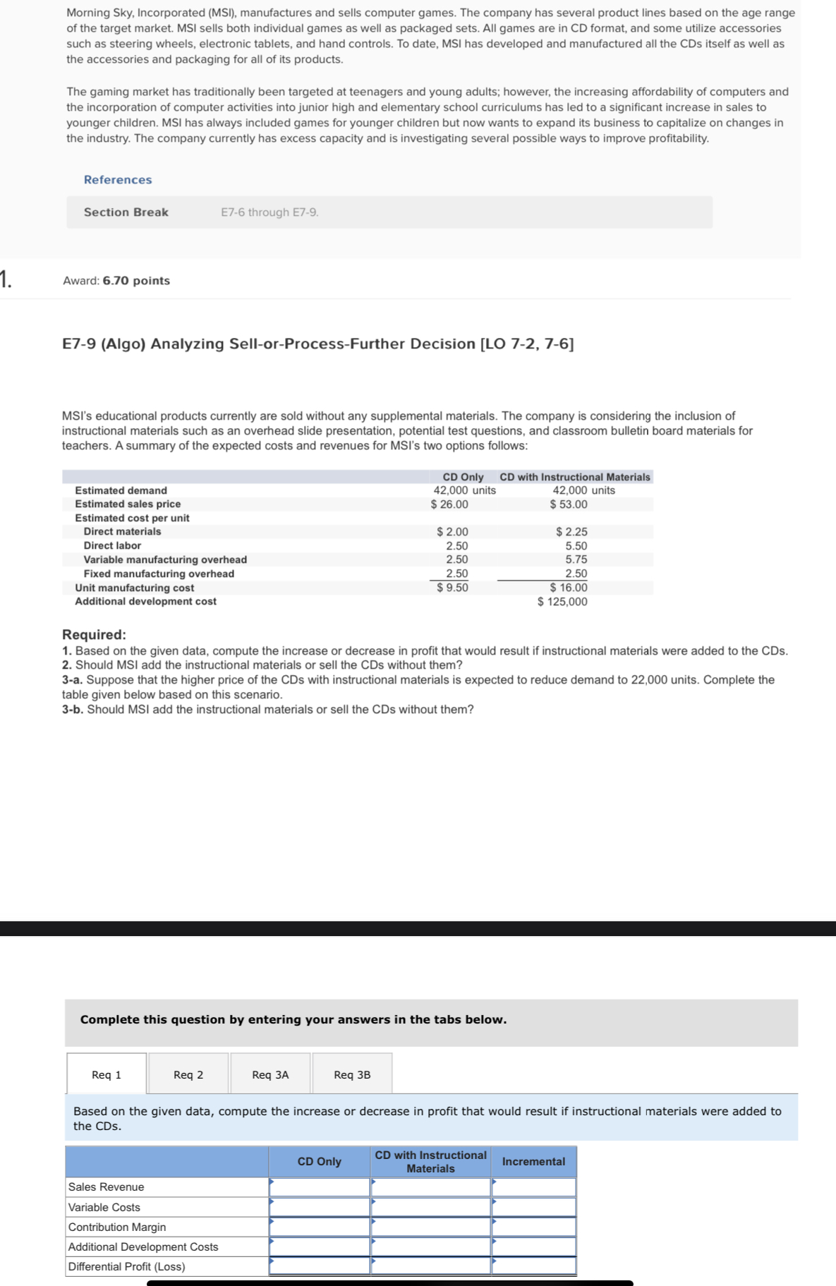 E 7 - 9 ( Algo ) Analyzing Sell - or - Process -