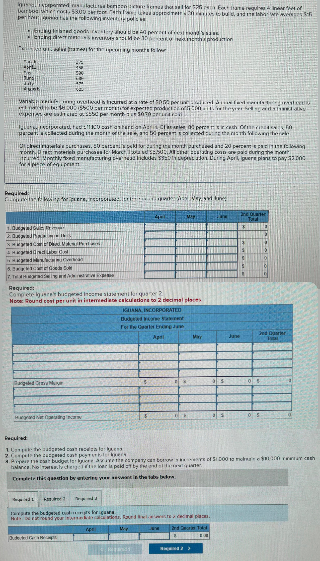 guana, Incorporated, manufactures bamboo picture