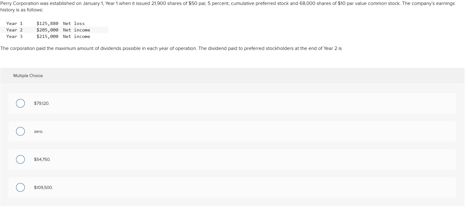 Perry Corporation was established on January 1 ,